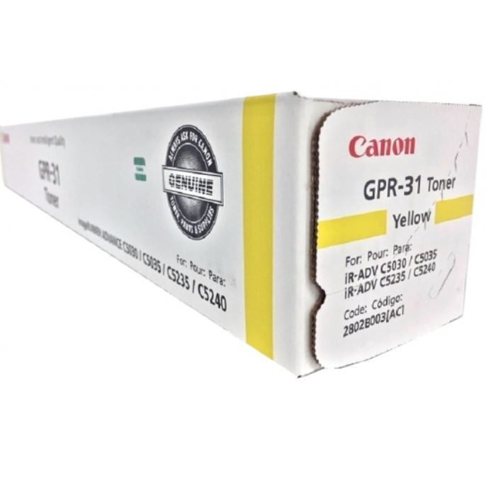 CANON GPR31 (2802B003AA) Yellow Toner