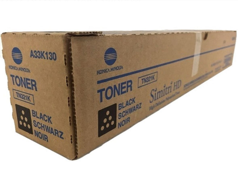 KONICA MINOLTA TN321K (A33K130) Black Toner 27k