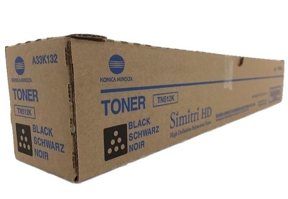 KONICA MINOLTA TN512K (A33K132) Black Toner 27k