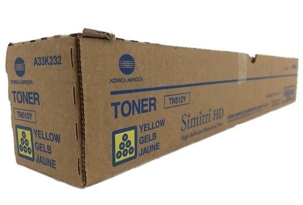 KONICA MINOLTA TN512Y (A33K232) Yellow Toner 26k