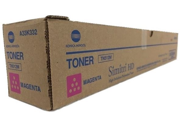 KONICA MINOLTA TN512M (A33K332) Magenta Toner 26k