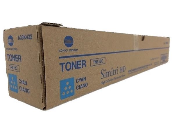 KONICA MINOLTA TN512C (A33K432) Cyan Toner 26k