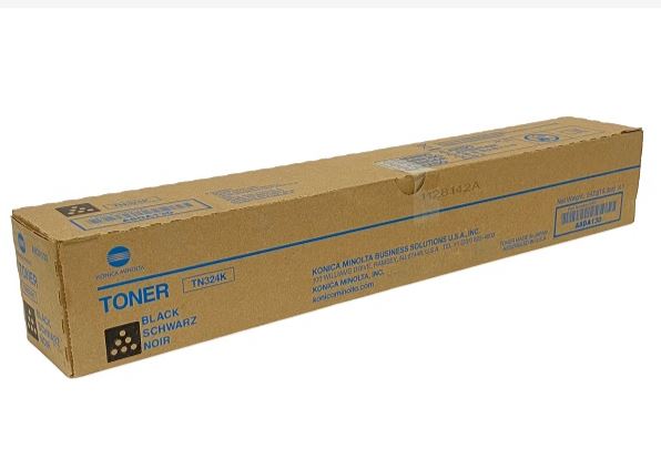 KONICA MINOLTA TN324 (A8DA130) Black Toner Cartridge