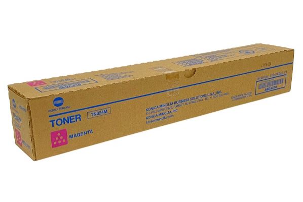 KONICA MINOLTA TN324 (A8DA330) Magenta Toner Cartridge