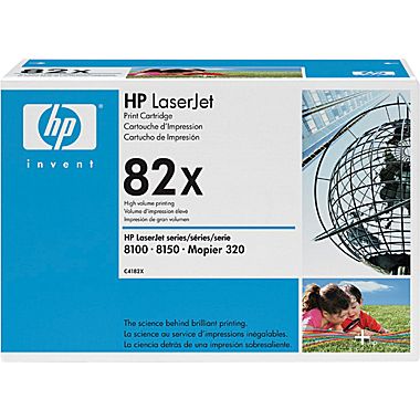 HP C4182X (82X) Black High Capacity Toner Cartridge