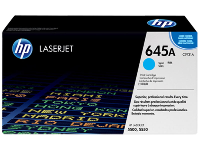 HP C9731A (645A) Cyan Toner Cartridge