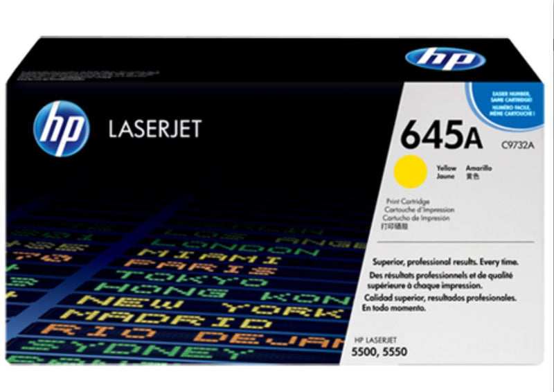 HP C9732A (645A) Yellow Toner Cartridge