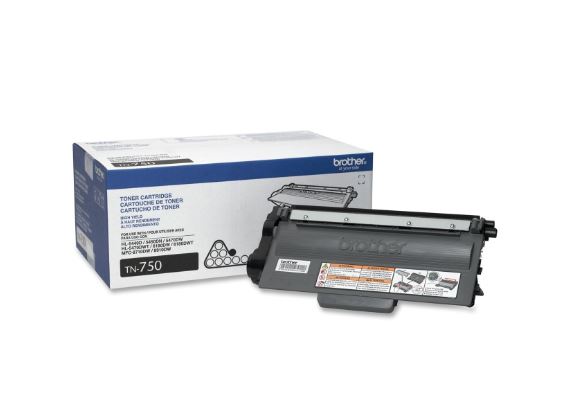 BROTHER TN750 Black High Yield Toner