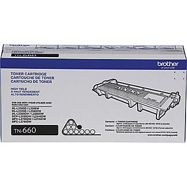 BROTHER TN660 High Yield Toner Cartridge